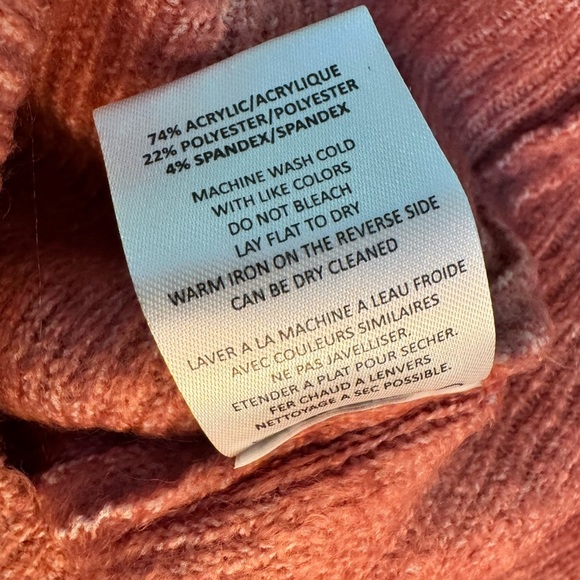 Vigoss NWT Color Block Sweater Size XL - Picture 5 of 6